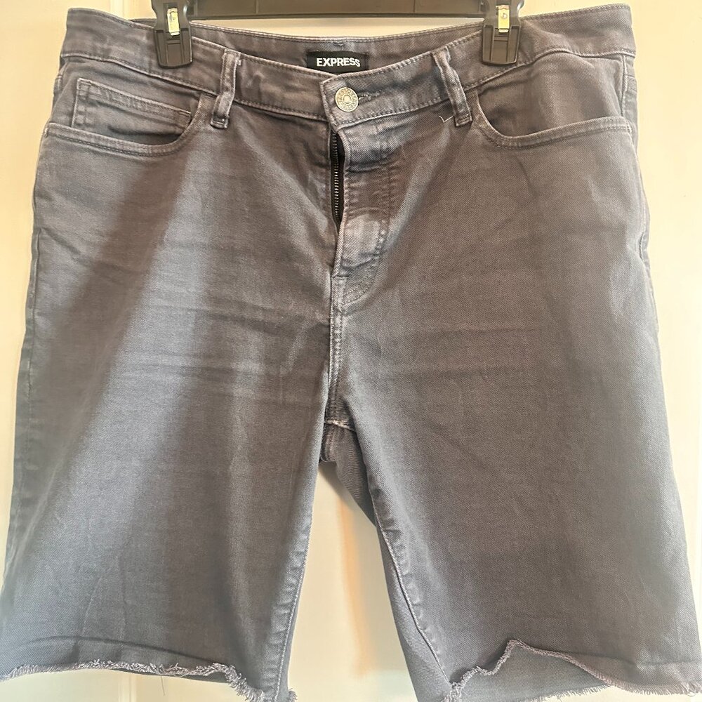 Express Denim Shorts For Men Size 36 Slim